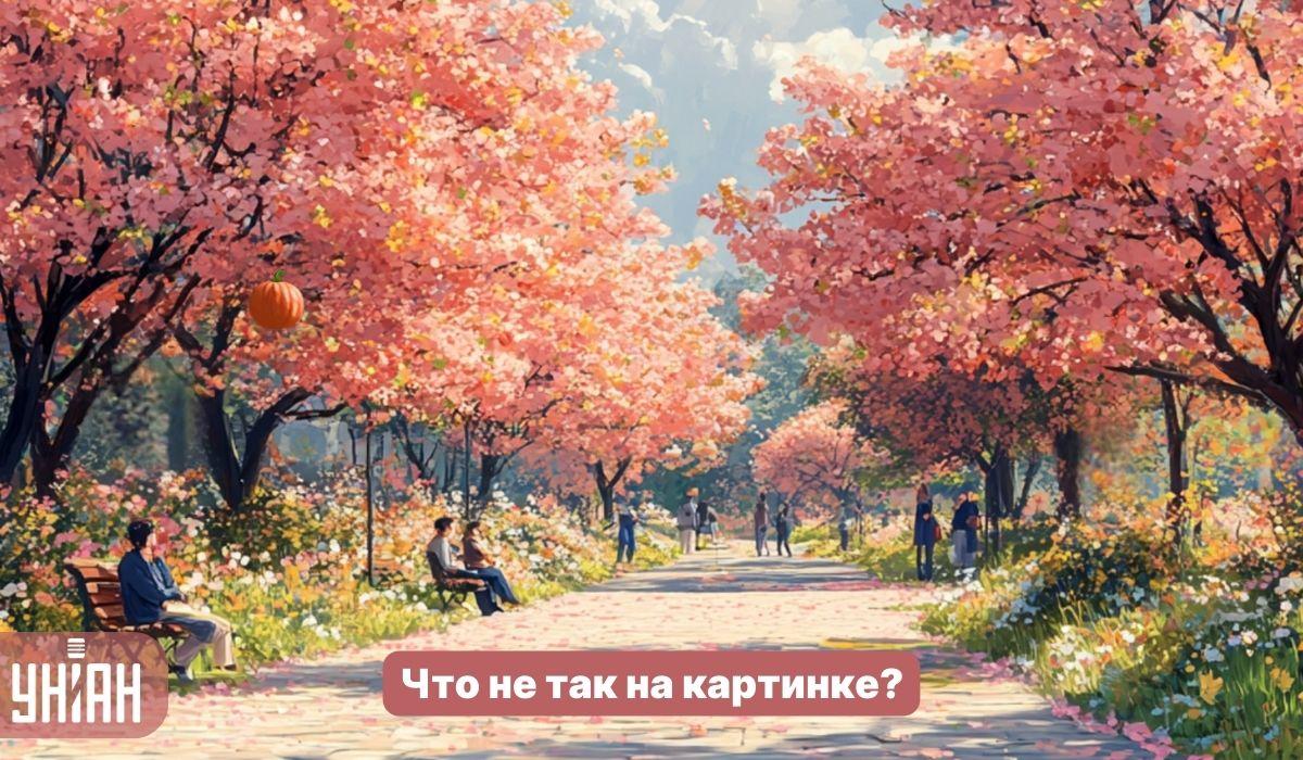 คุณต้องค้นหาแมลงแปลก ๆ ในสวนสาธารณะที่มีต้นซากุระภายใน 5 วินาที: การทดสอบไอคิวง่ายๆ
