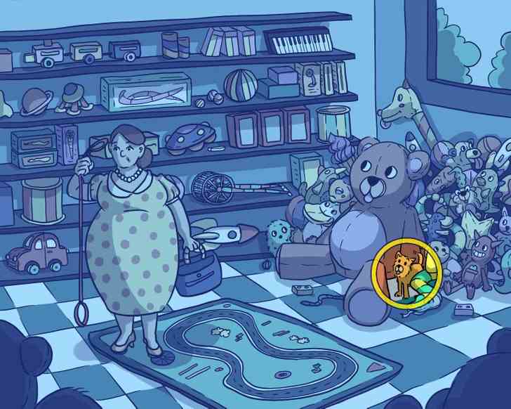 มีเพียงไม่กี่คนที่สามารถทำได้: มีเพียงนักสืบตัวจริงเท่านั้นที่สามารถค้นหาลูกสุนัขได้ภายใน 13 วินาที