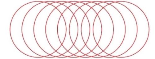 ปริศนาที่ซับซ้อน - มีกี่แวดวง / รูปภาพ Instagram